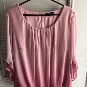 Sara Michelle Blush Pink Blouse